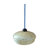 Suspension lampshade corole glass Clichy pale yellow dp 1122102
