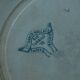 Iron earth serving dish from the Franco-English company