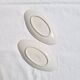 Ravier / Yellow and black aperitif plate Gien 456