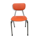Orange skaï chair