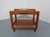 Large teak bar cart from Tarm Stole Møbelfabrik, Denmark, 1960s.