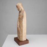 Religious Statue Jesus Christ in Art Deco style by belgian artist André Tea