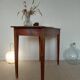 Compact desk in vintage cherry wood