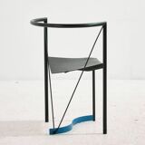 Fauteuil et table postmodernes, ensemble de 2