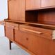 Danish design teak highboard, 1960s