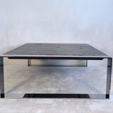 Exceptional large coffee table "RING" signed ORSENIGO by Mauro Lippar.