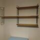 Vintage metal shelf