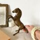 Brass horse