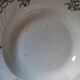 Hollow porcelain dish St Amand green flowers
