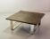 Ardesia Collection Square Slate Stone Coffee Table in Pia Manu Style, 1960s