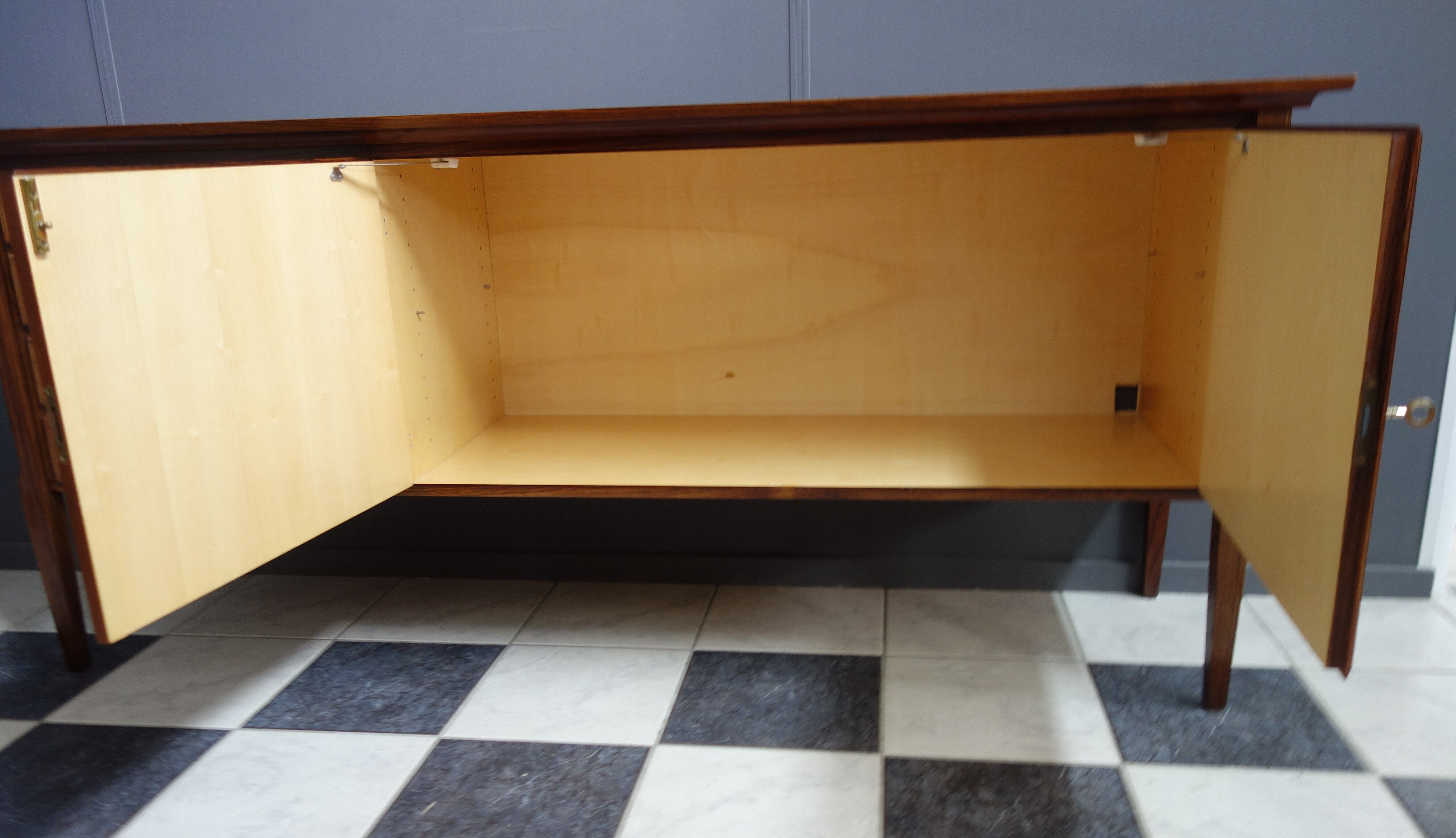 Rosewood sideboard by Rupert Eisenhuth 1970s