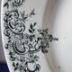 Plat HB&Cie Terre de fer modèle LXV