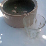 Trinket bowl in raku-yaki