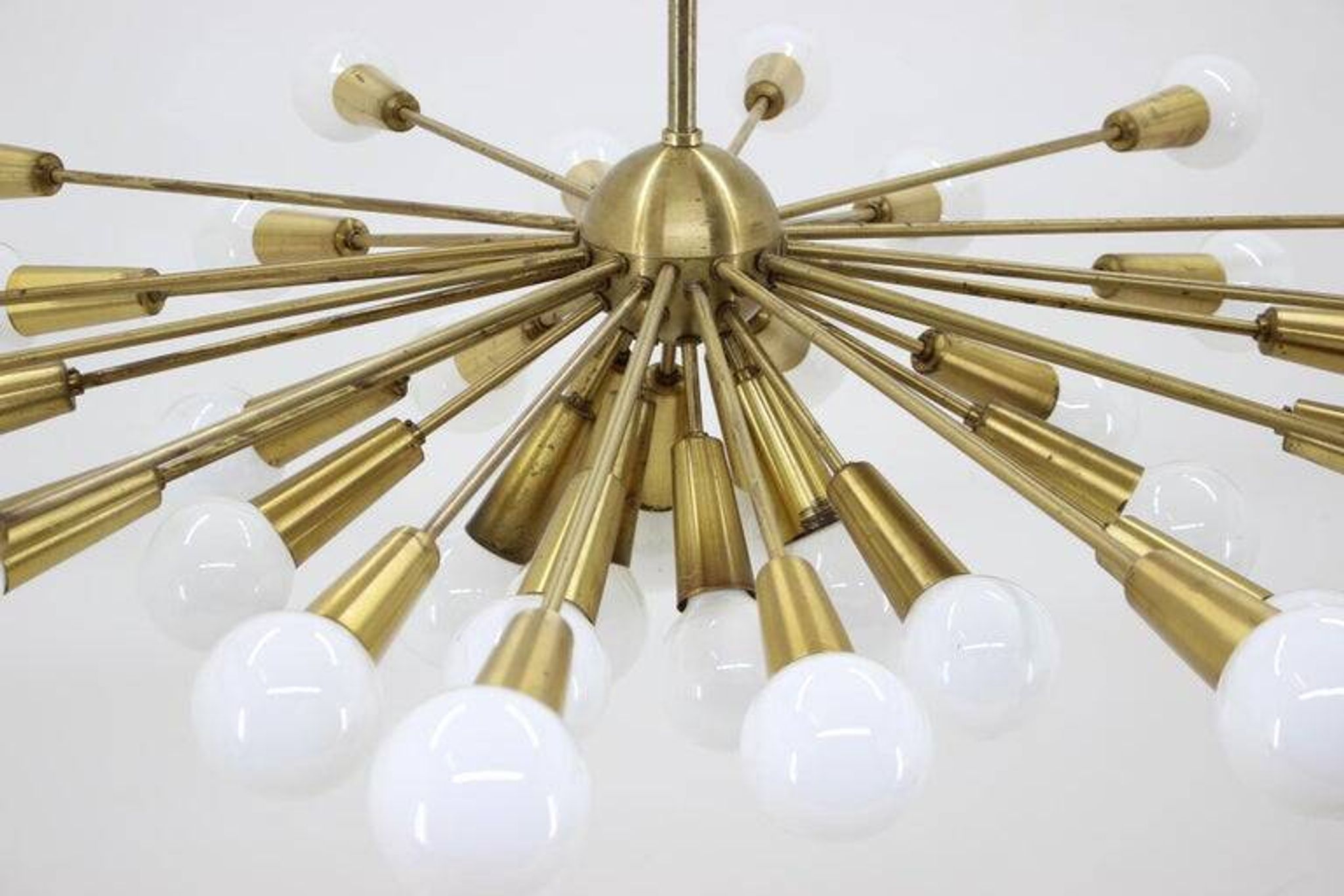 Rare Mid Century Chandelier Sputnik, Atomic, 1960s