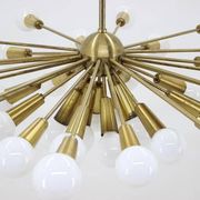 Rare Mid Century Chandelier Sputnik, Atomic, 1960s