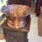 Old complete copper fountain