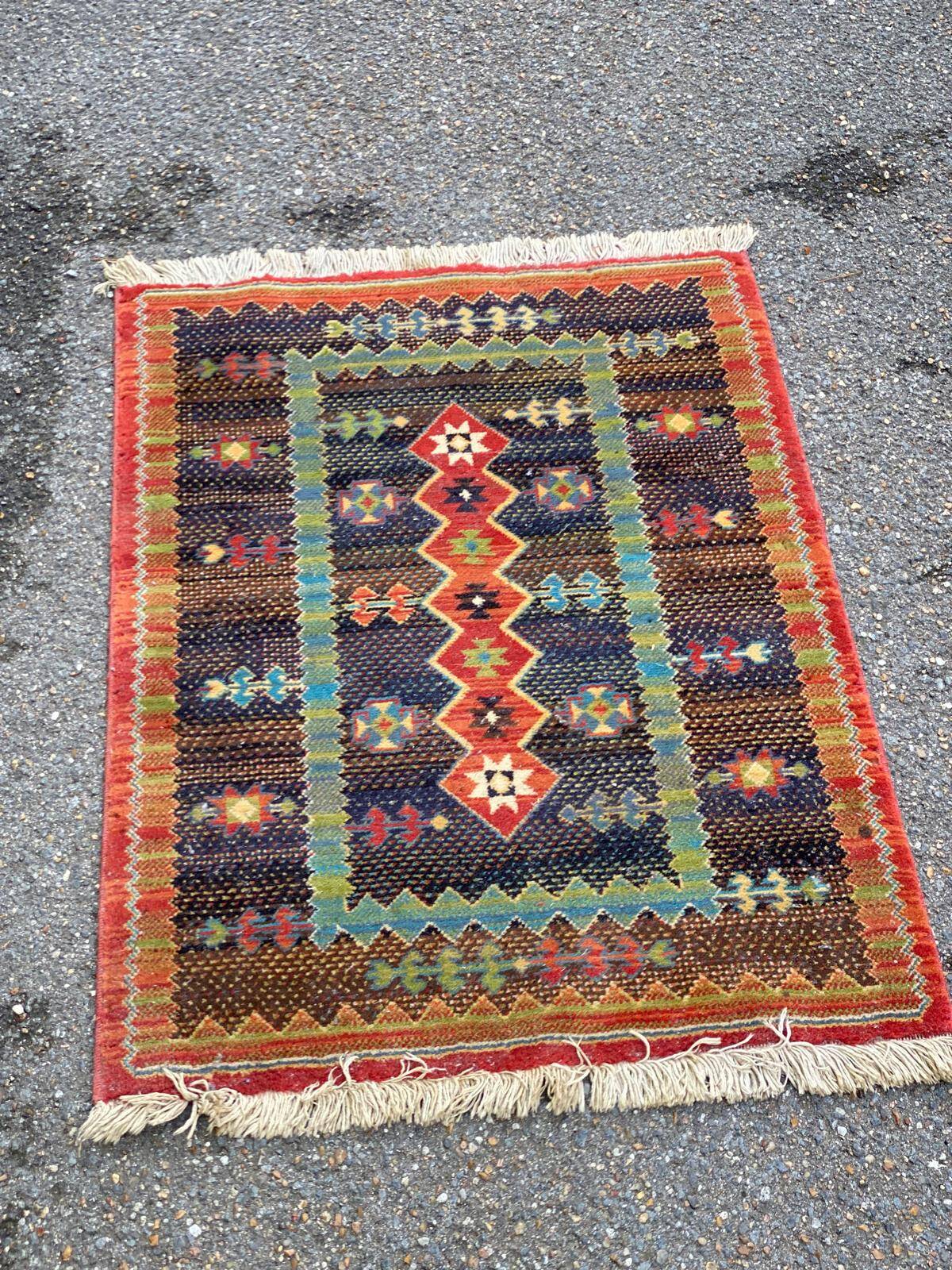 Afghan kilim rug 65x95cm