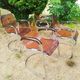 Chaises plexi années 70 Space Age