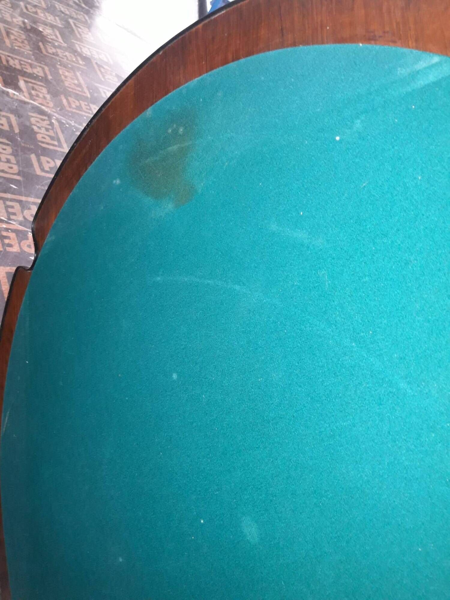 1960s round table - Convertible into a game table