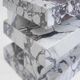 Calacatta side table "S Y N C", limited edition