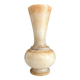 Vase vintage en résine façon albatre