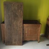 Buffet maie kneadin Lorraine solid oak