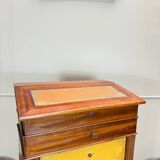 Cartonnier Formant Pupitre En Acajou D’époque Louis Philippe XIX Eme Siècle
