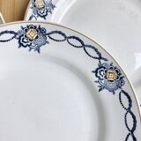 4 Terre de fer flat plates - Saint-Amand