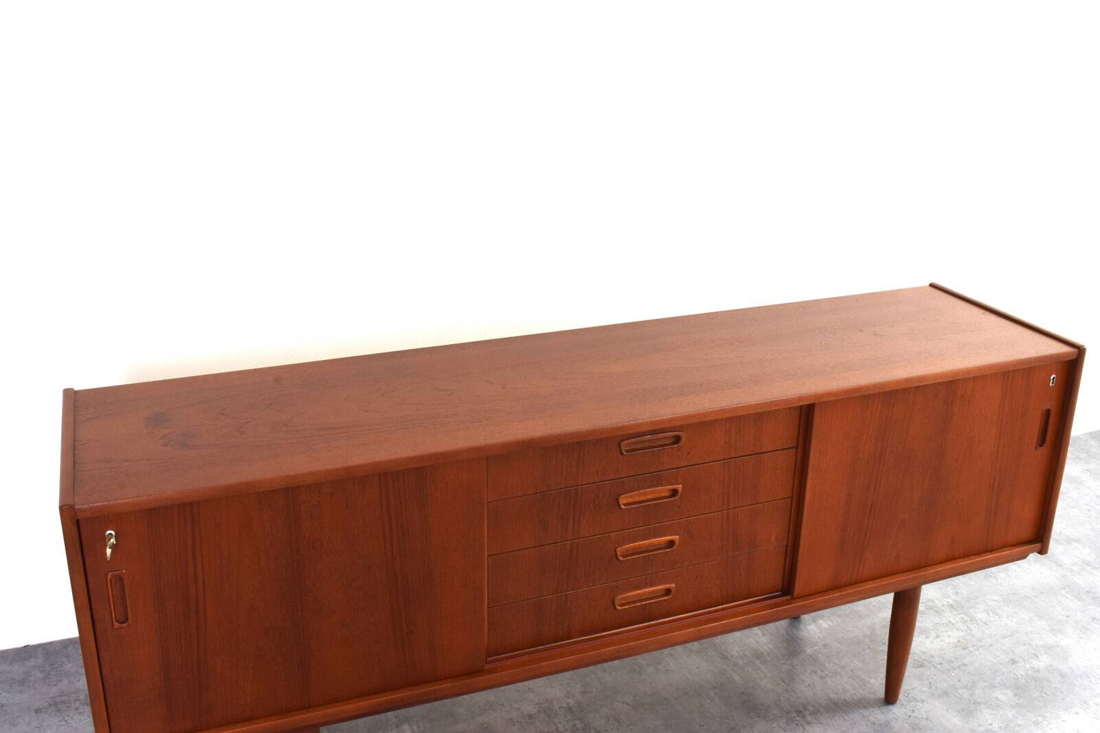 Mid-Century Danish Teak Sideboard, 1960s.