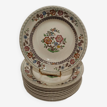 10 soup plates model Nanking Villeroy and Boch