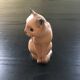 Antique ceramic cat