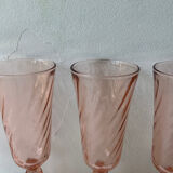 Pink flutes Selency x Monoprix Croisé Laroche
