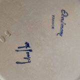 Set of 5 plates from 1930 signed Marcel Goupy