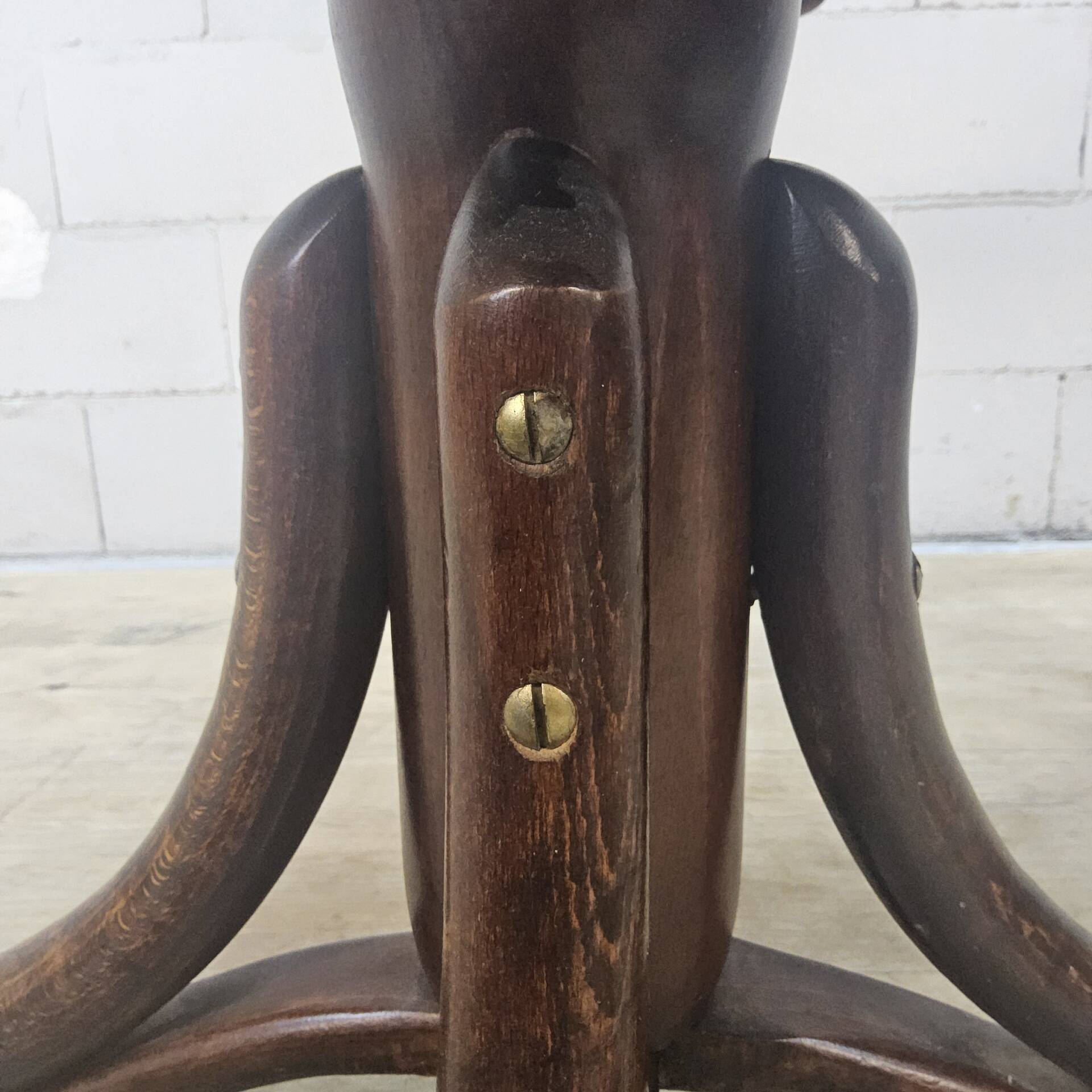 Chaise de bureau pivotante de style Thonet antique (faite à la main)