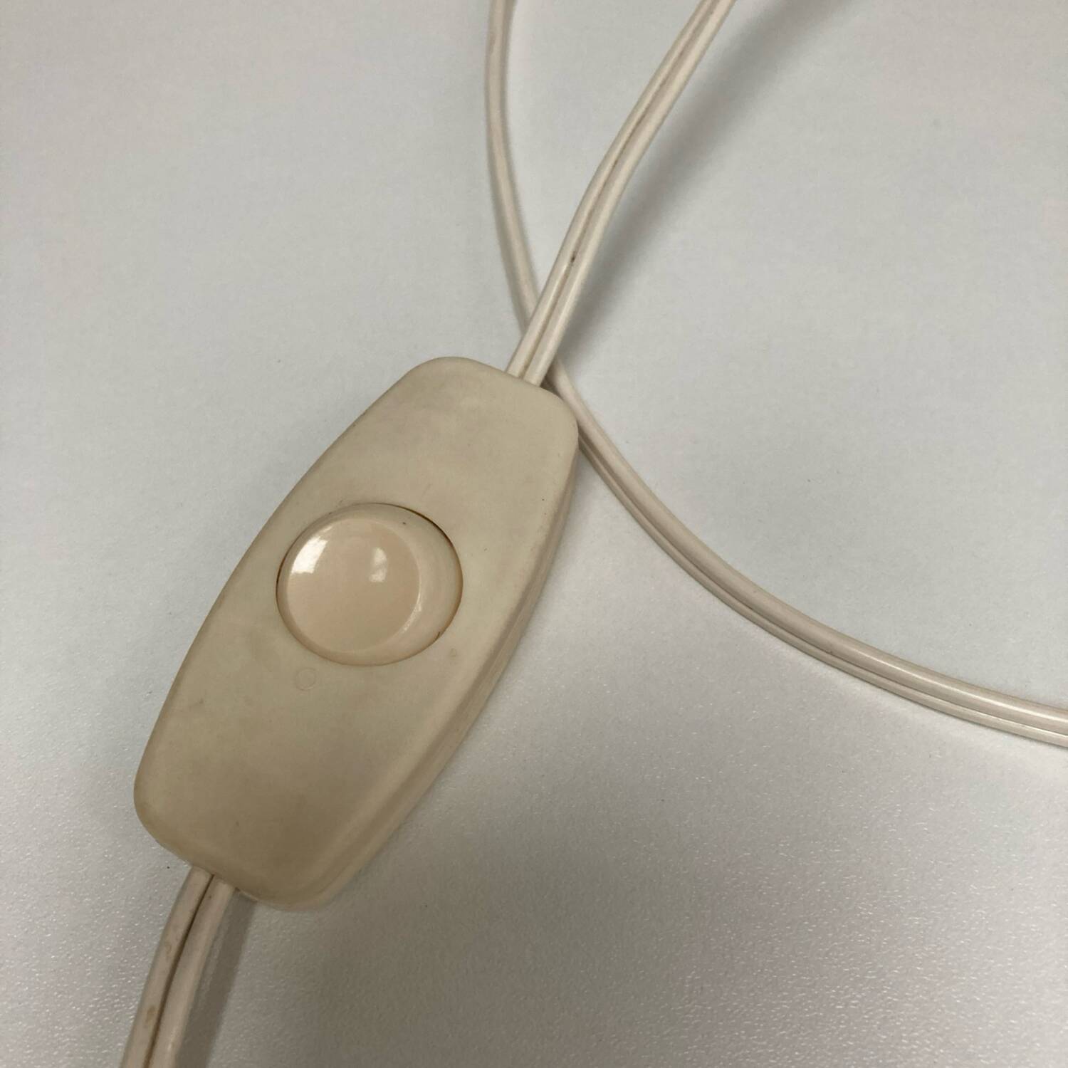 Lampe à poser en verre opalin, 1970