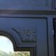 Dressmaker's cabinet with beveled triptych mirrors. (Mirror cabinet)