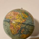 Globe terrestre Girard Barrère et J.Thomas