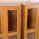 Set of two display cabinets - Oregon pine - Danish design - 1960s