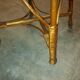 Fauteuil en rotin vintage