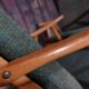 Pair of Ton Thonet Boomerang  chairs