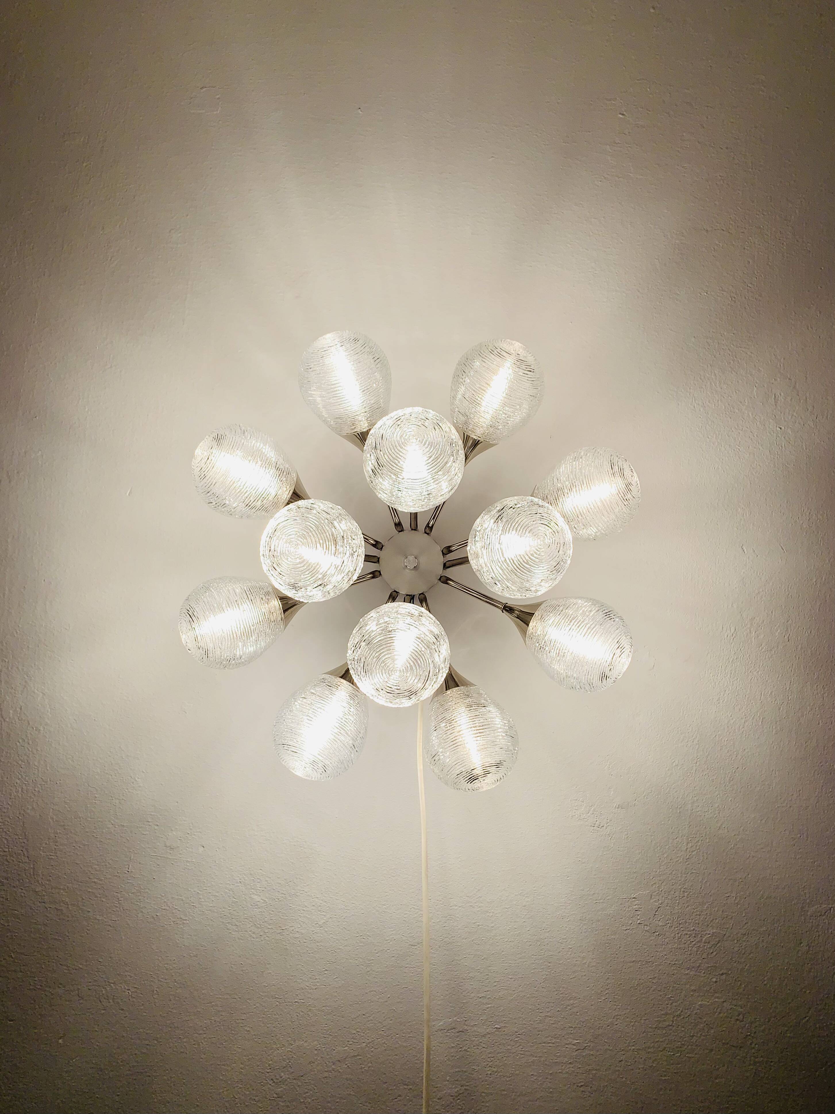 Sputnik Flush Chandelier