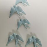 Batch of swallows in ceramic