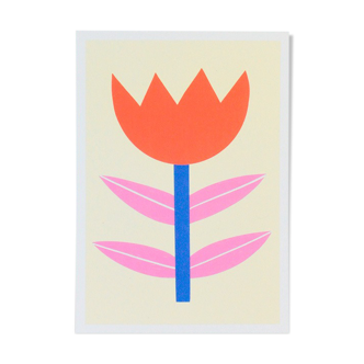 Illustration Une fleur