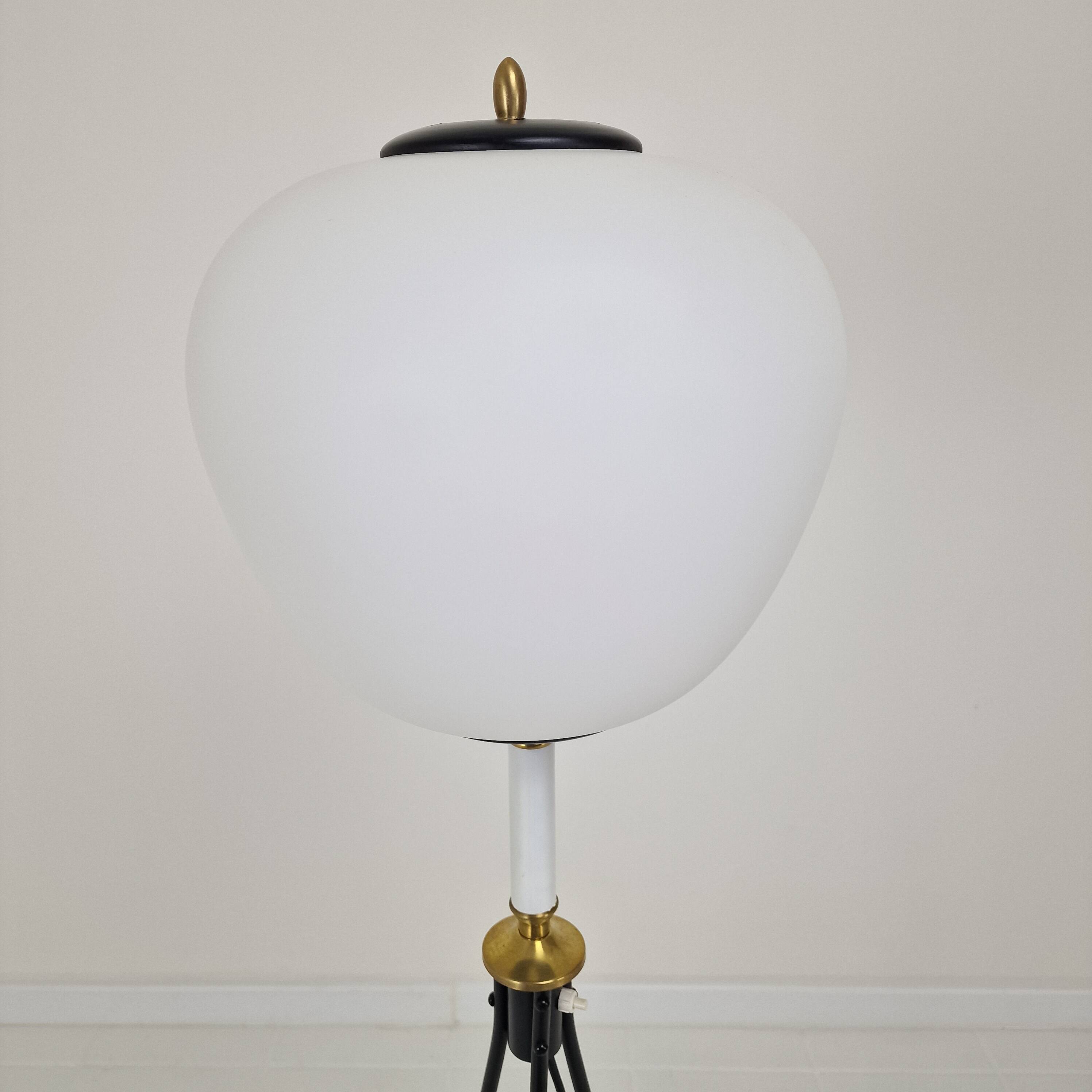 Stilnovo Tripod Floor Lamp, Italy 1950's