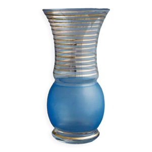 Vase fifties verre belge