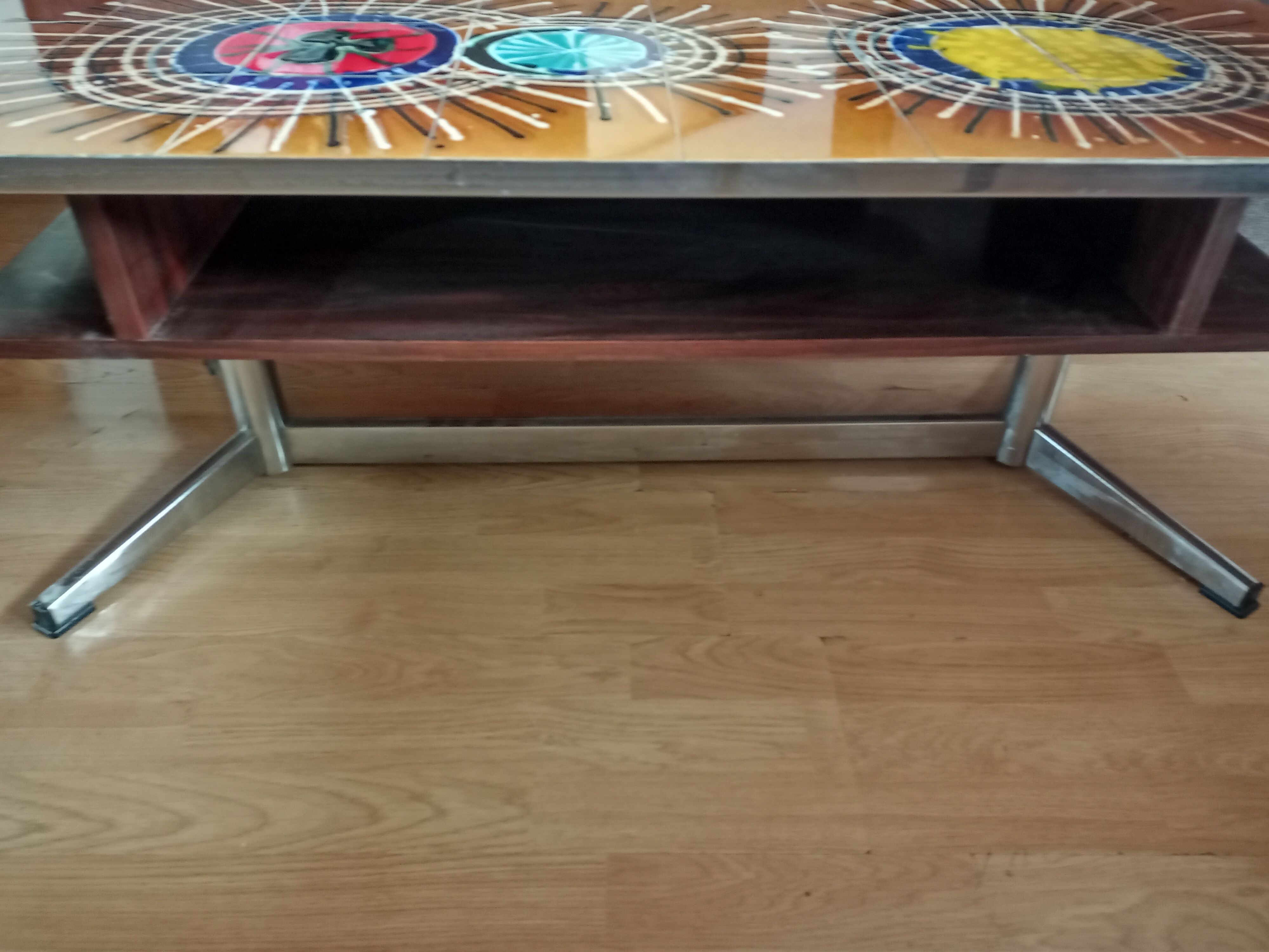 Ceramic coffee table vintage 60s/70s