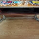 Ceramic coffee table vintage 60s/70s