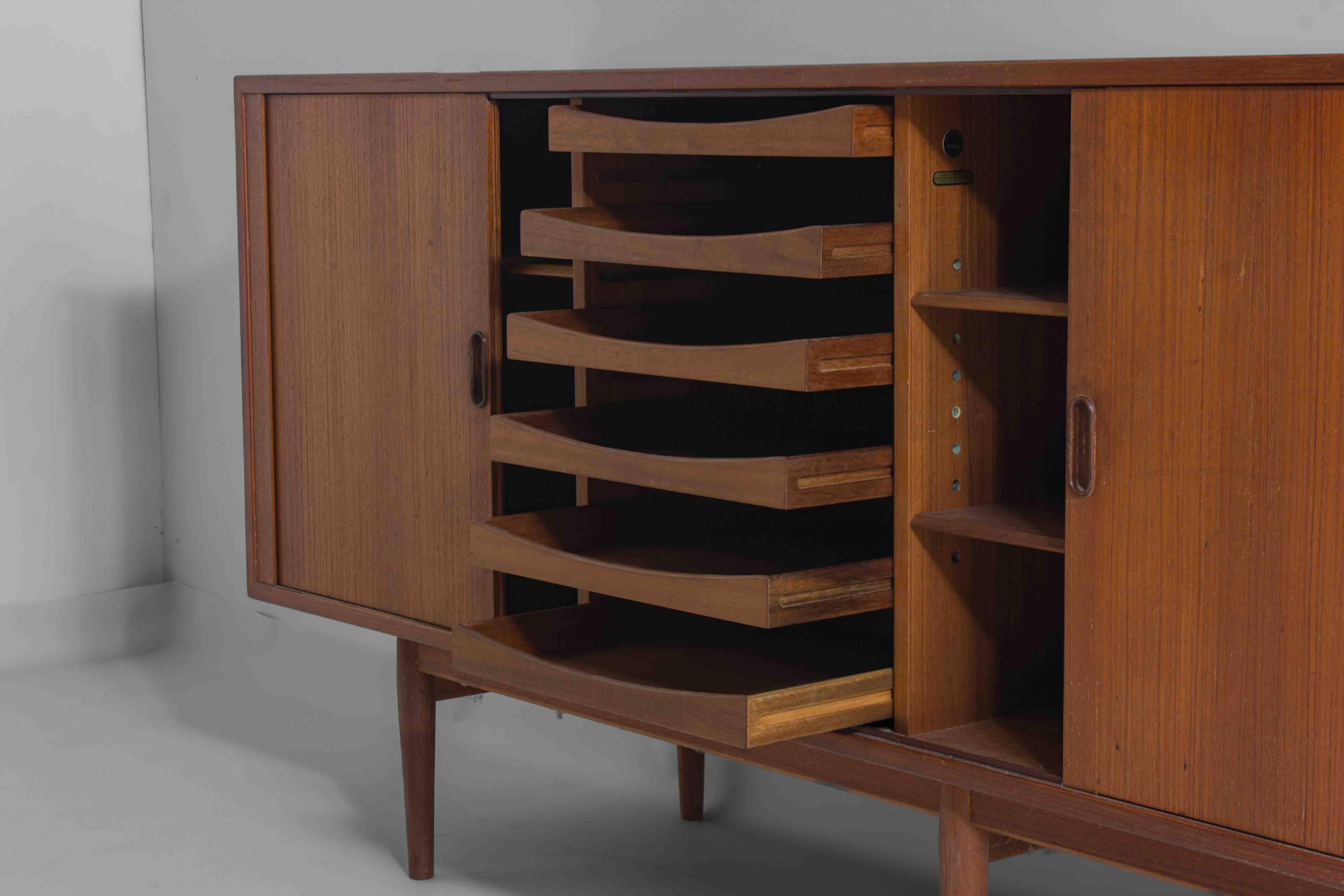 Rare sideboard OS 36 by Arne Vodder for Sibast Furniture, Denmark, 1950s