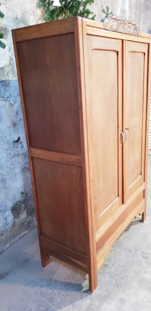 Old art-deco wardrobe