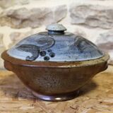 Covered pot in glazed stoneware Atelier Christine Pedley and Steen Kepp La Borne